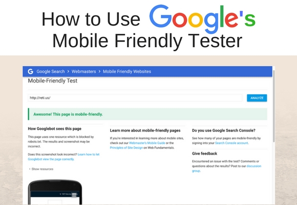 The biggest factor in your websites SEO ranking is now mobile compatibility. In this section you will learn why this is so and how you can use the Google Mobile Friendly Site Tester to see if Your Website can pass the test and meet Google's standards